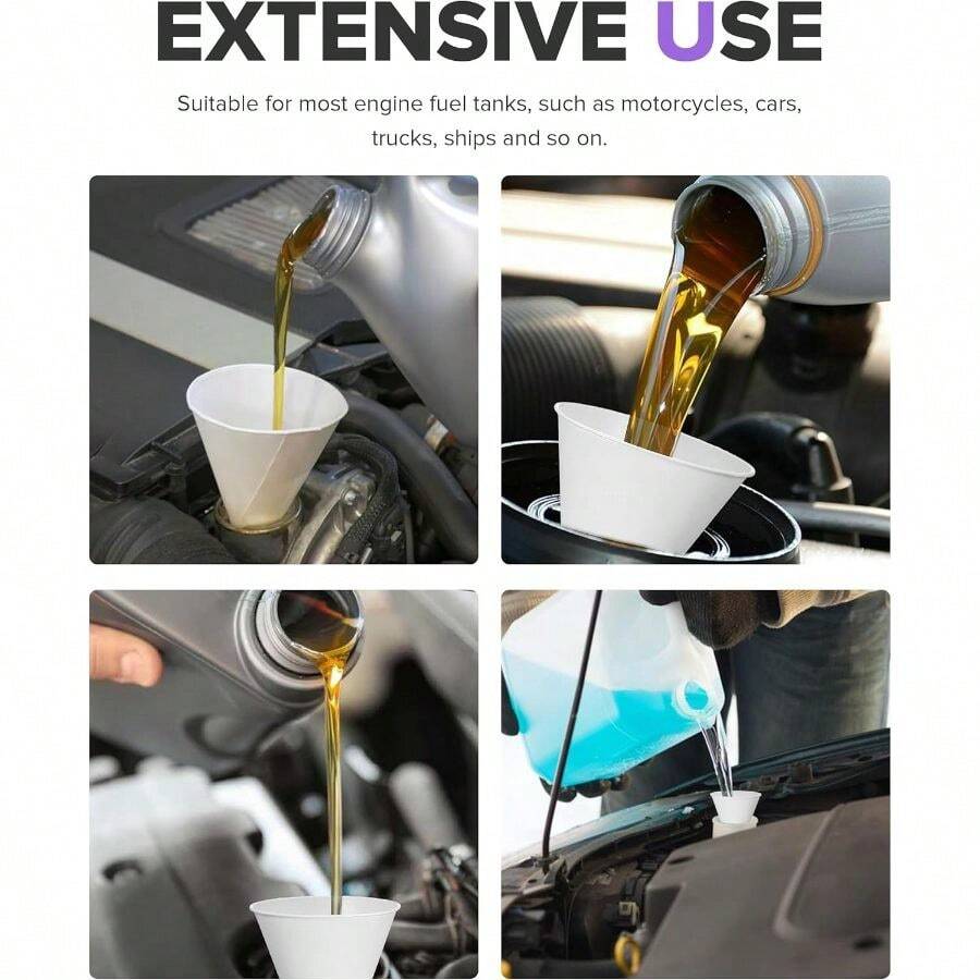 Car Accessories Useful - 50PCS Small Funnels, Car Accessories Oil