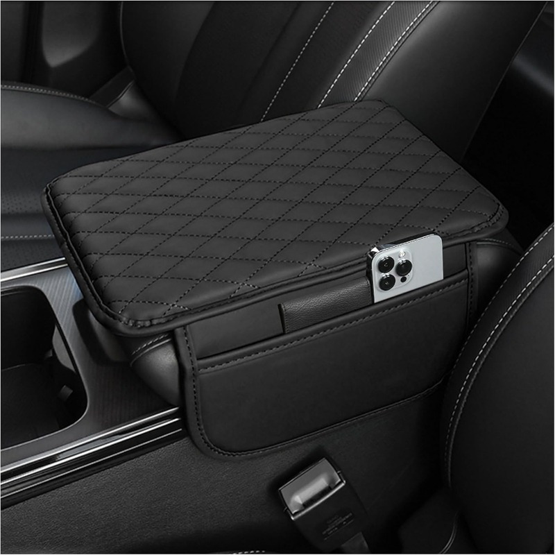 Car Accessories Essentials - Car Center Console Cover, with 2
