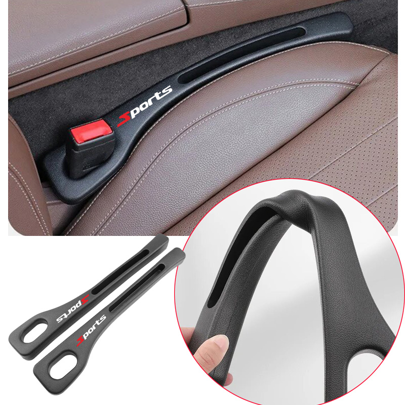 Car Accessories Essentials - 2pcs Car Seat Gap Filler Organizer