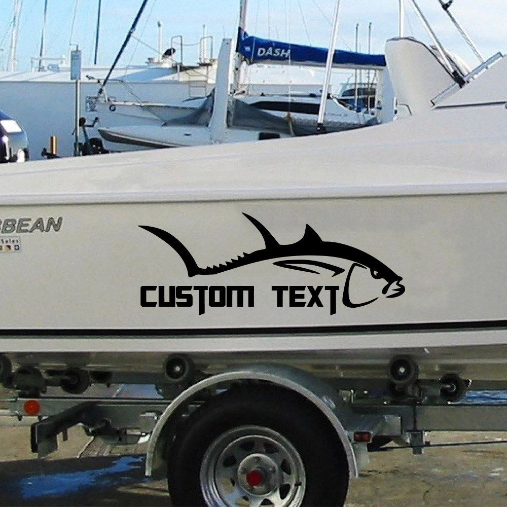 Car Accessories Outside - 1PC Cute Sea Bass Removable Customized
