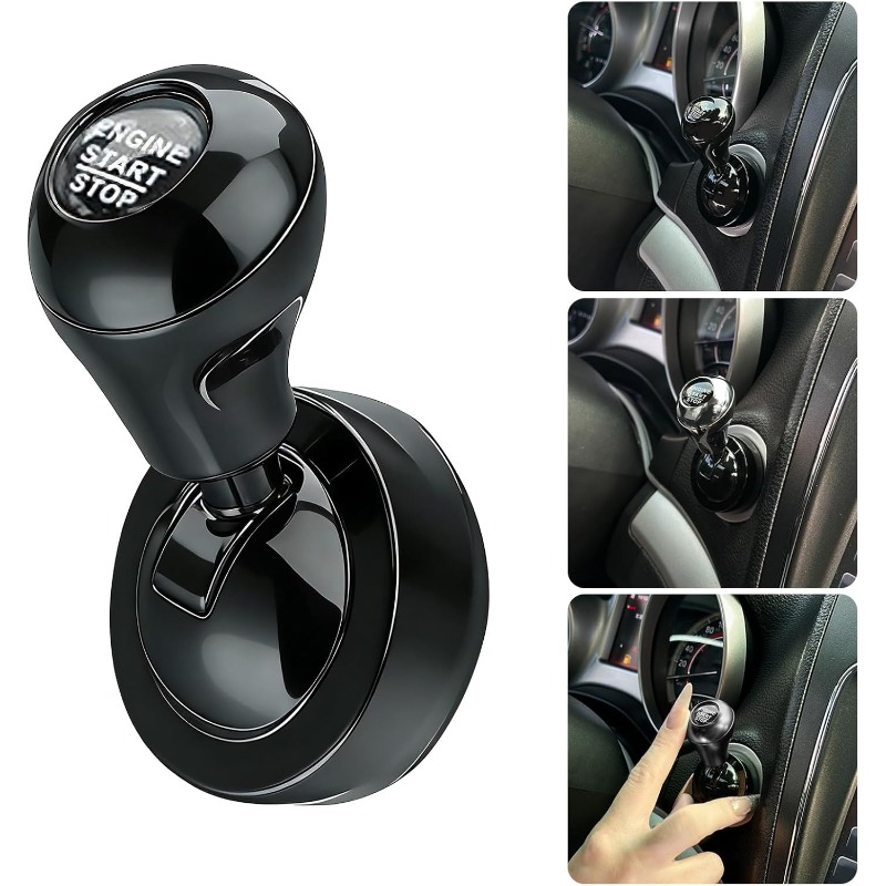 Car Accessories Essentials - Retro Joystick Decoration Car One-Touch Start