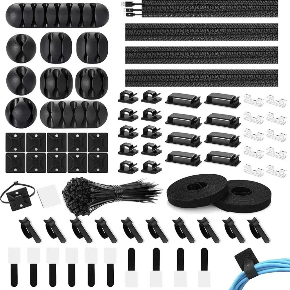 Car Cable Organizer - 173 PCS Cable Organizer Clips Cord
