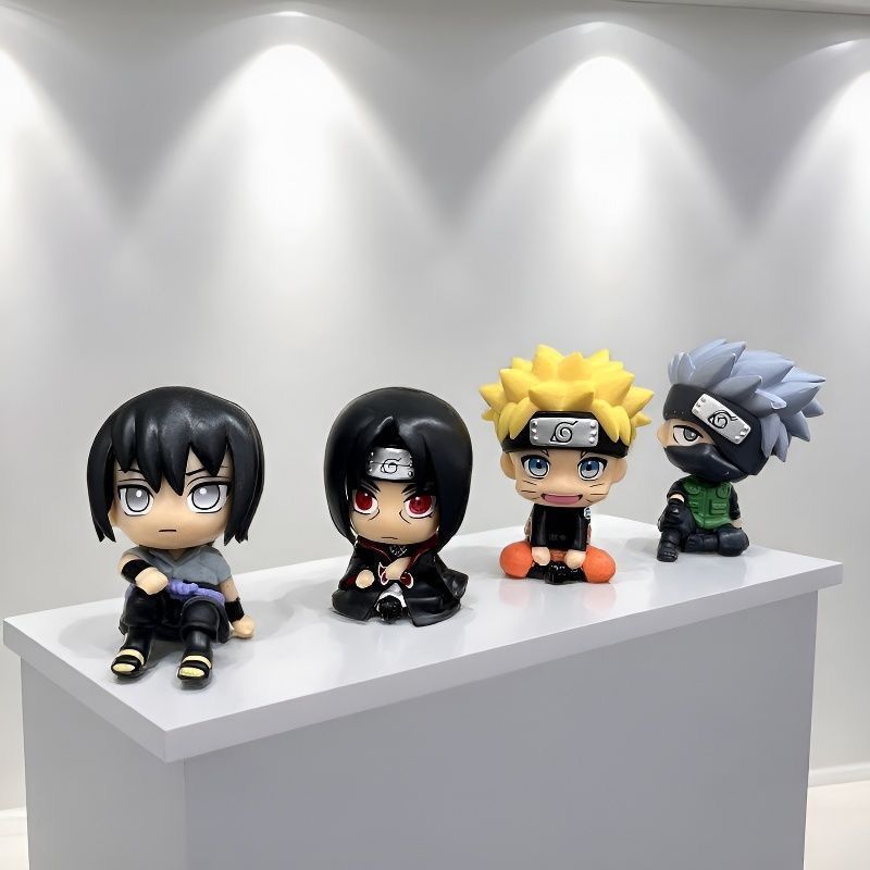Car Accessories Decoration - NARUTO cartoon cute figurine model kawaii