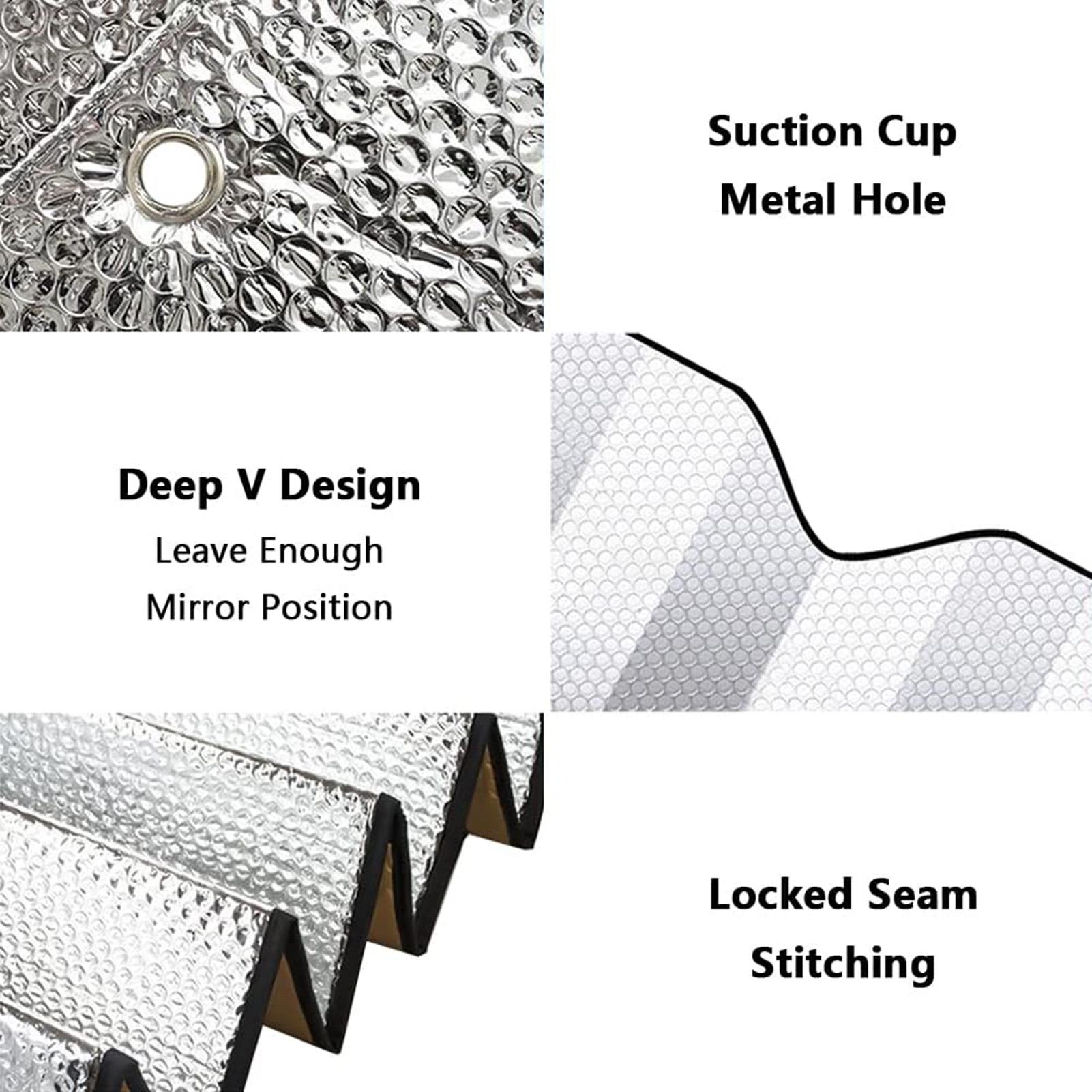 Windshield Sun Shade - Car Windshield Sun Shade Universal Reflective