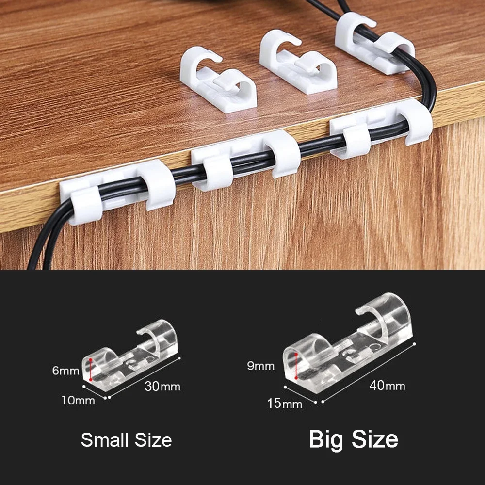 Cable Clips Organizer Drop Wir - Car Cable Organizer 评论和价格