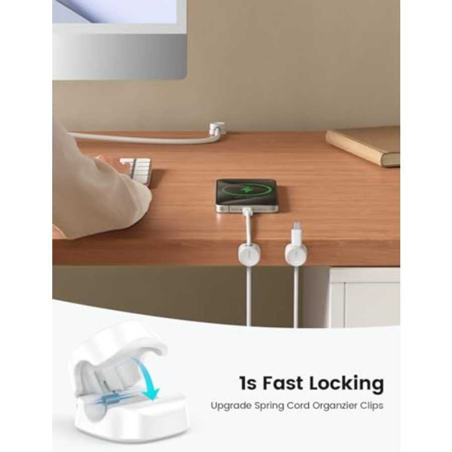 8 Pack Cord Organizer, [1s Loc - Car Cable Organizer 评论和价格