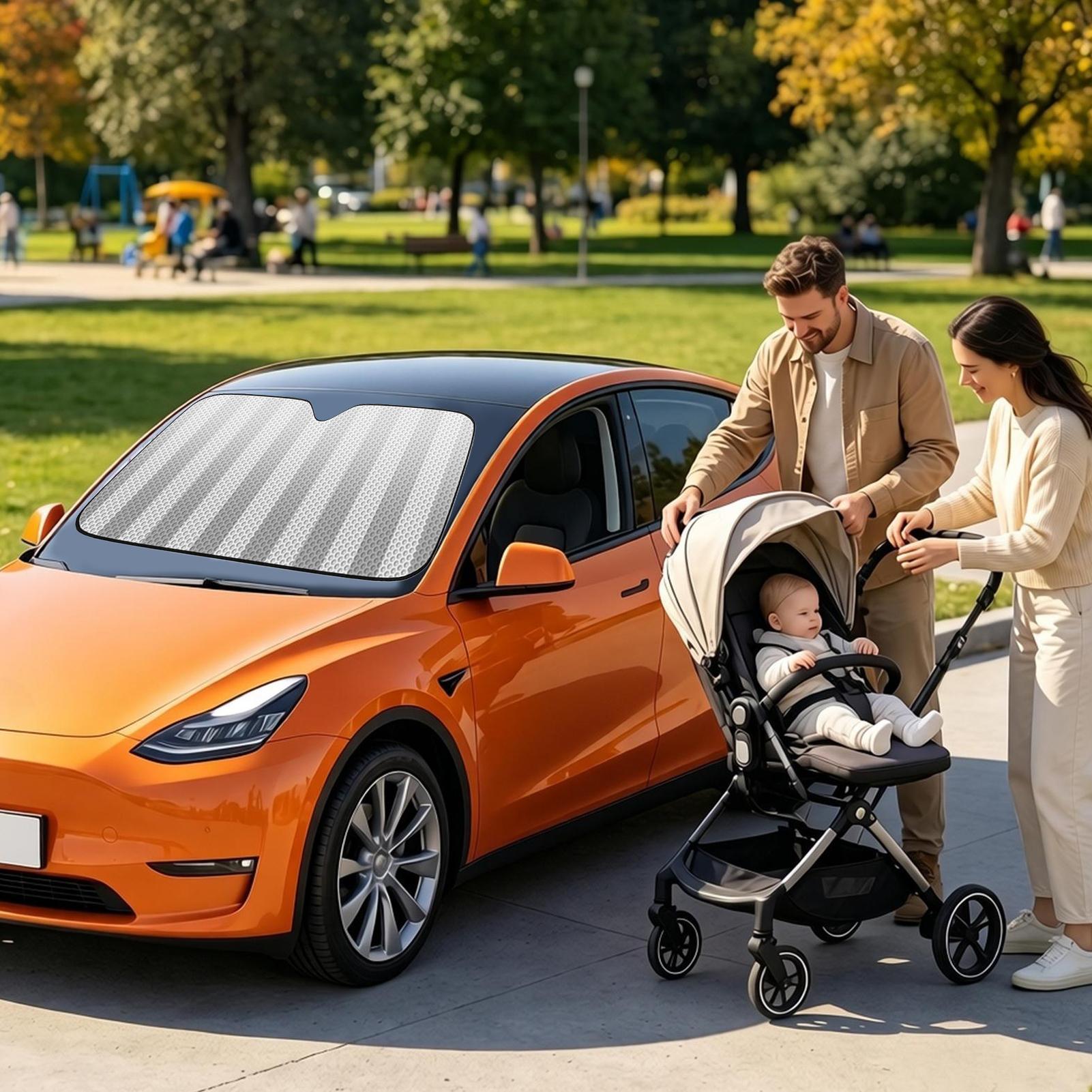 Car Sun Shade Windshield Unive - Windshield Sun Shade 评论和价格