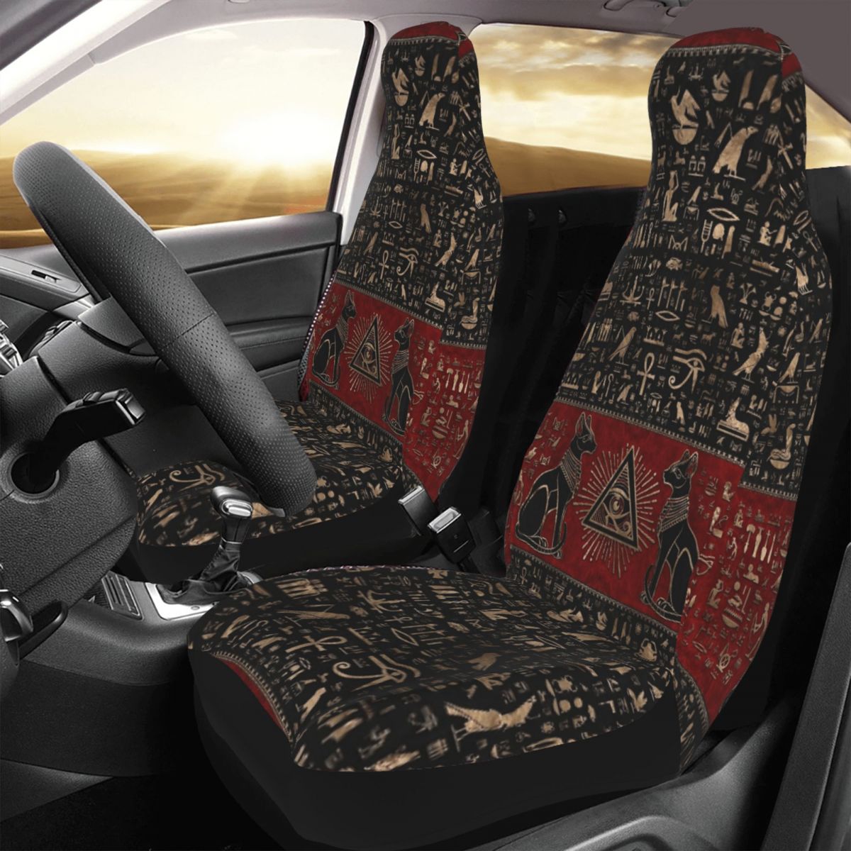 Egyptian Cats Eye Of Horus Uni - Car Accessories Egypt 评论和价格