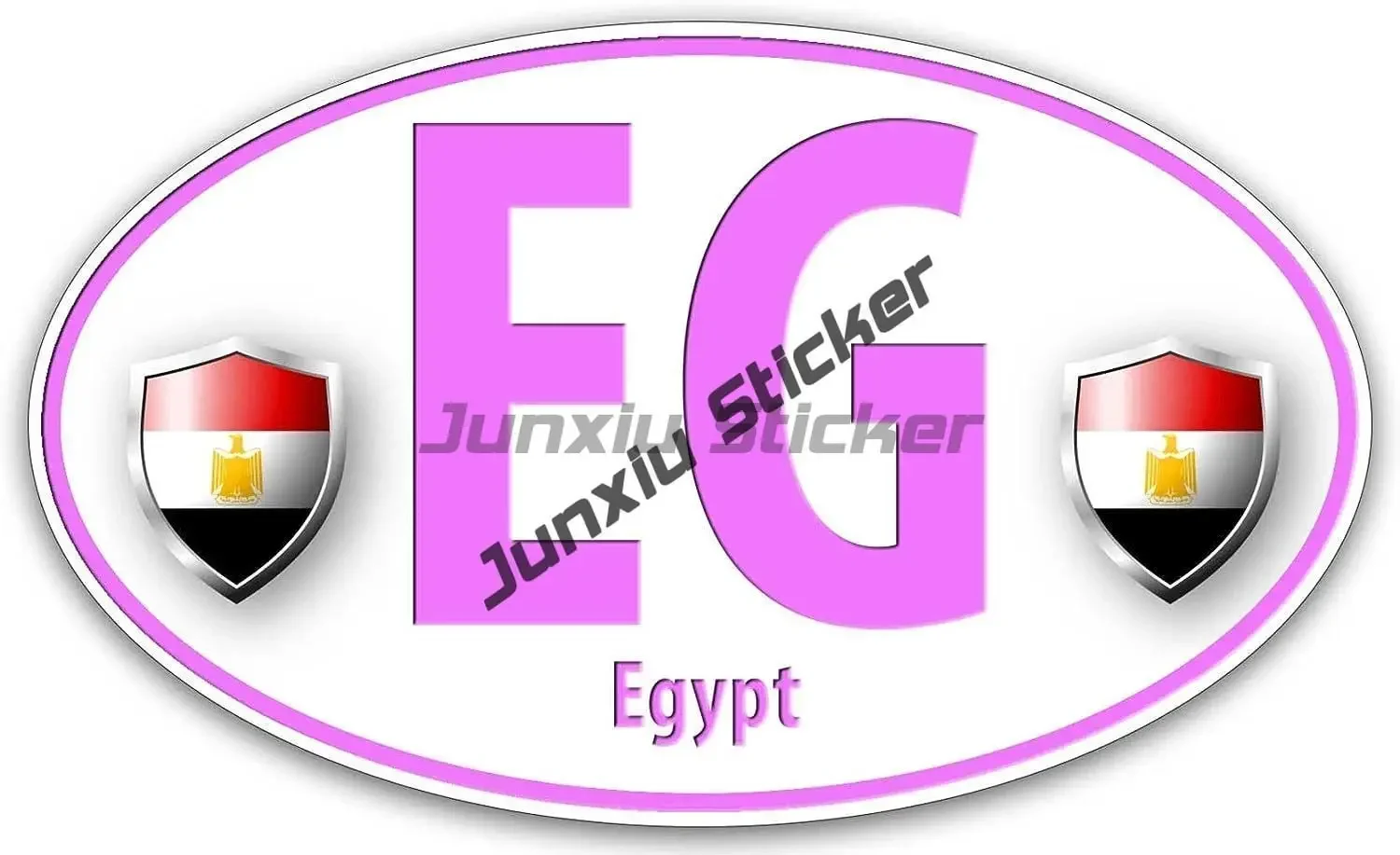 Cairo Egypt Emblem Sticker Egy - Car Accessories Egypt 评论和价格