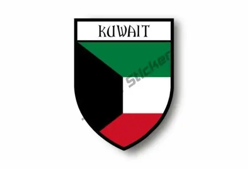 Kuwait Map with Flag Vinyl Sti - Car Accessories Kuwait 评论和价格
