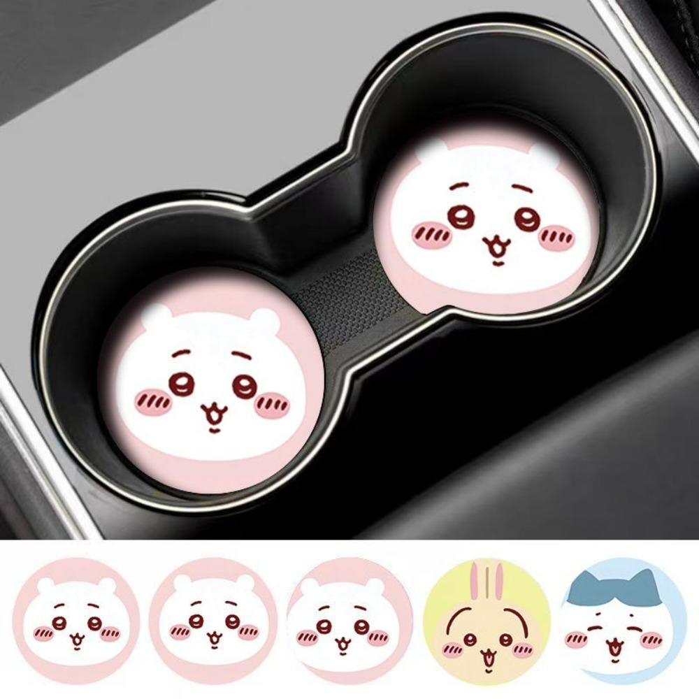 2pcs Chiikawa Car Anti Slip Cu - Car Accessories Useful 评论和价格