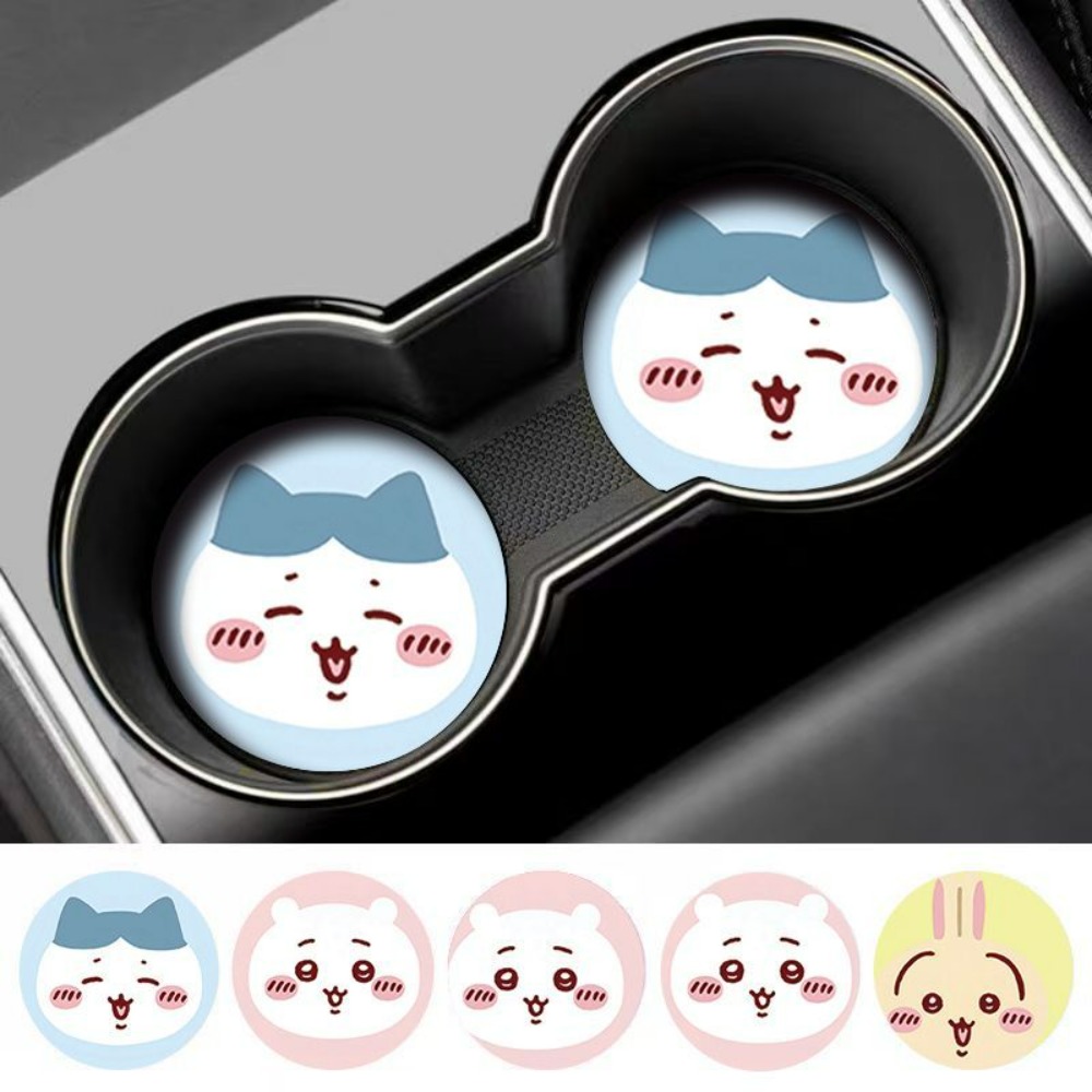 2pcs Chiikawa Car Anti Slip Cu - Car Accessories Useful 评论和价格