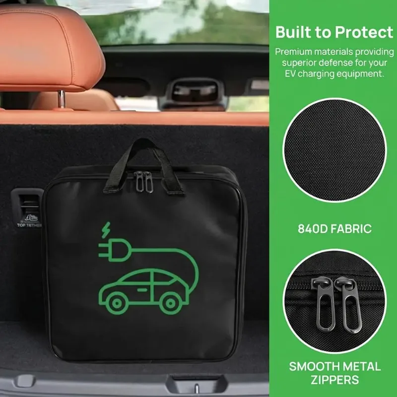 EV Car Waterproof Handled Bag  - Car Cable Organizer 评论和价格