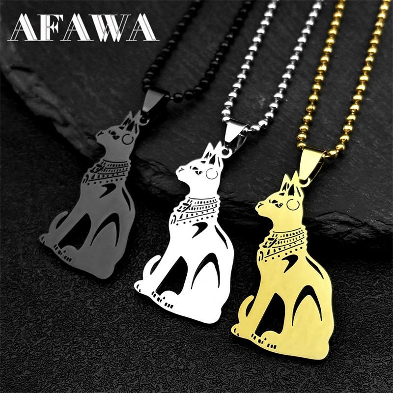 Stainless Steel Egypt Cat Bast - Car Accessories Egypt 评论和价格
