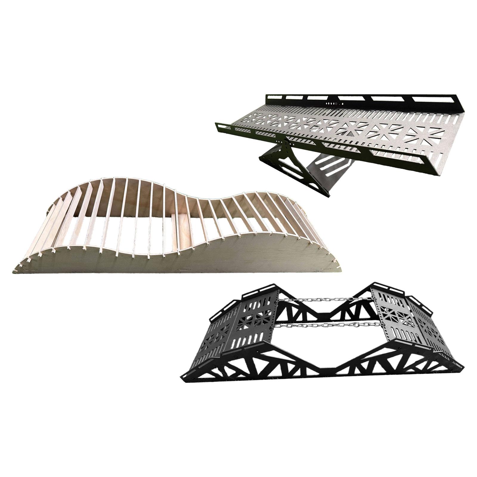 RC Crawler Car Bridge Easy to  - Car Accessories Useful 评论和价格