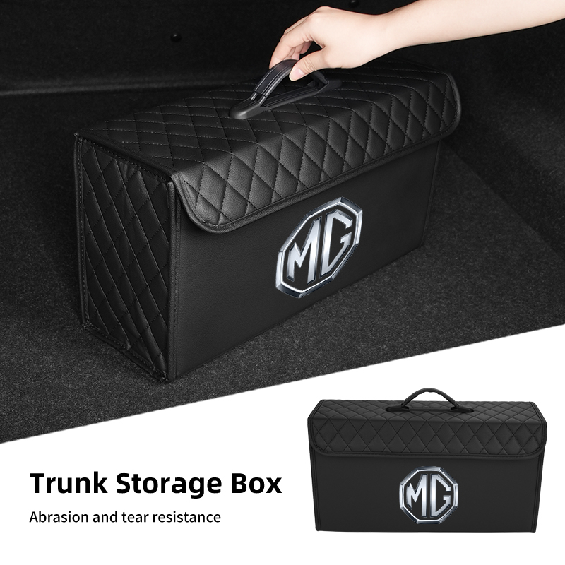 Car Trunk Storage Box Leather  - Car Trunk Organizer 评论和价格