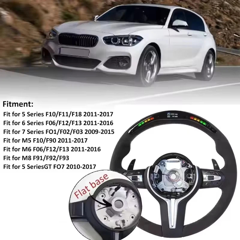 Car Steering Wheel Leather For - Car Accessories Essentials 评论和价格