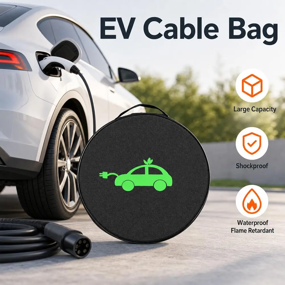 EV Car Battery Jumper Cable Ba - Car Cable Organizer 评论和价格