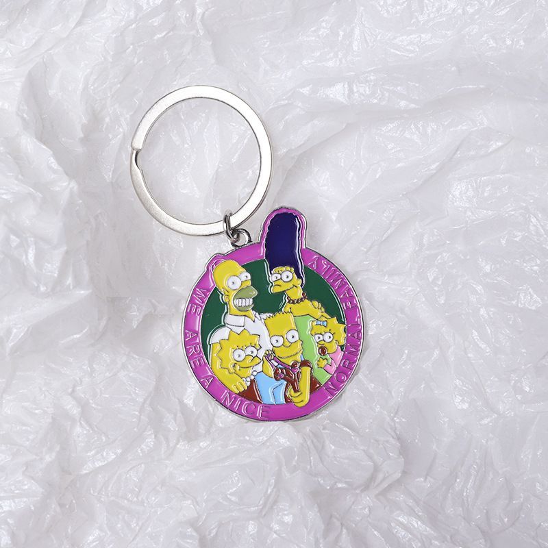 The Simpsons Anime Keychain Cu - Car Accessories Decoration 评论和价格