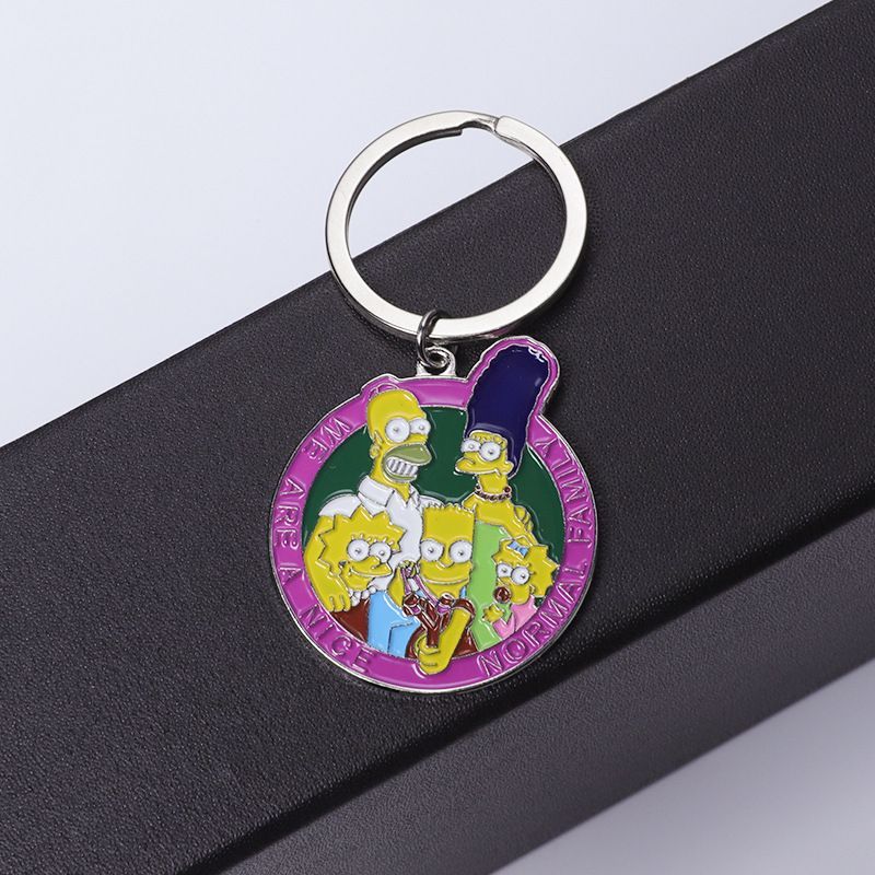 The Simpsons Anime Keychain Cu - Car Accessories Decoration 评论和价格