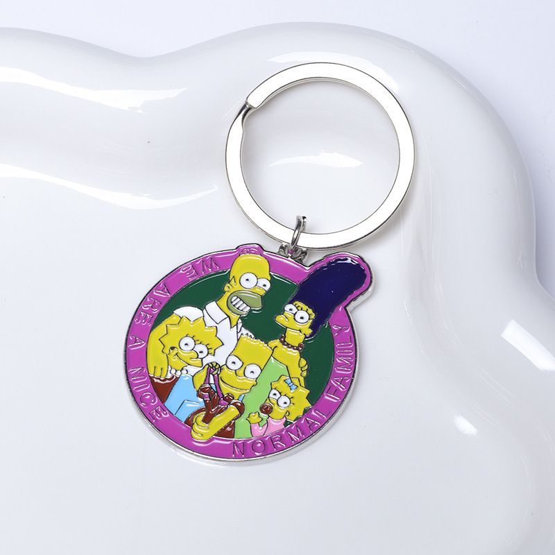 The Simpsons Anime Keychain Cu - Car Accessories Decoration 评论和价格