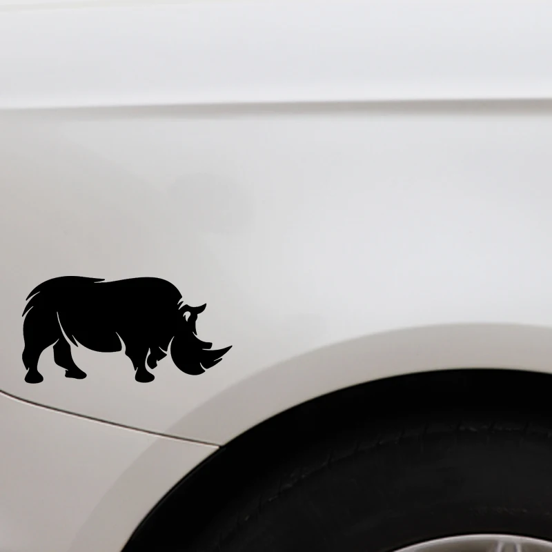 A Sturdy Rhinoceros Pattern Ca - Car Accessories Outside 评论和价格