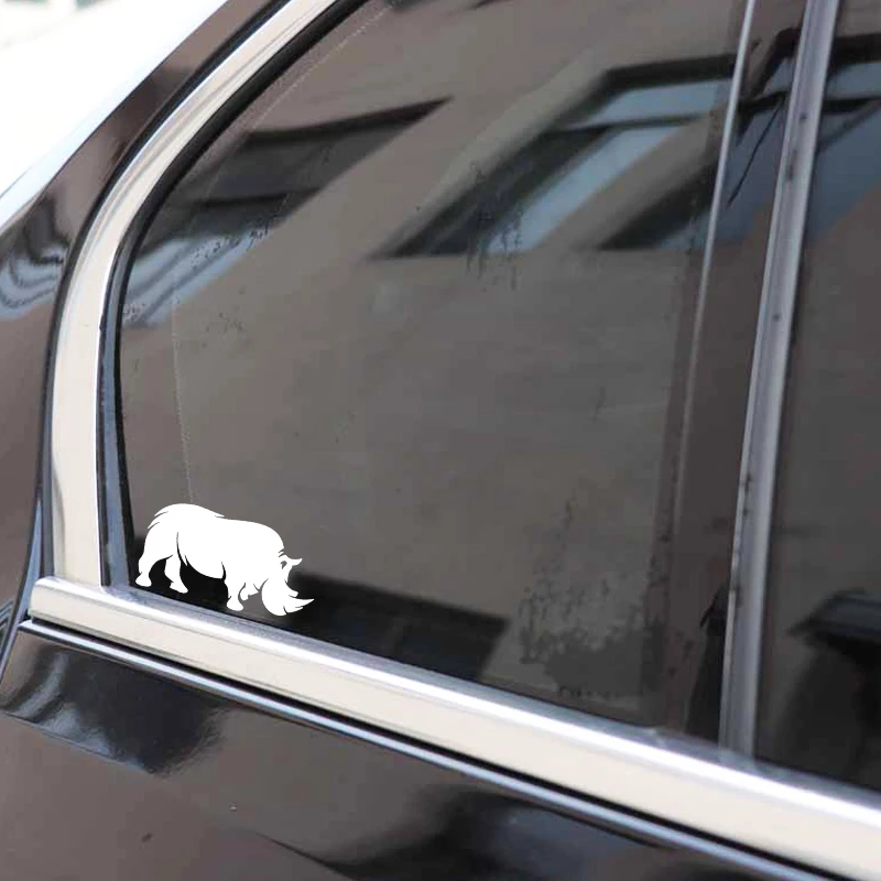 A Sturdy Rhinoceros Pattern Ca - Car Accessories Outside 评论和价格