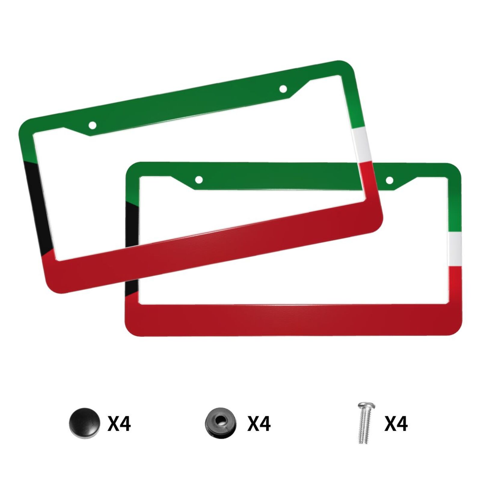 Kuwait Flag Pattern Universal  - Car Accessories Kuwait 评论和价格