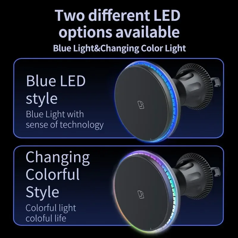 LED/RGB Magnetic Car Wireless  - Car Cable Organizer 评论和价格