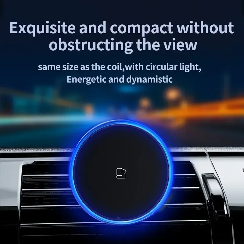 LED/RGB Magnetic Car Wireless  - Car Cable Organizer 评论和价格