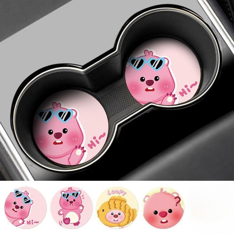 Loopy Creative Cartoon Car Coa - Car Accessories Decoration 评论和价格