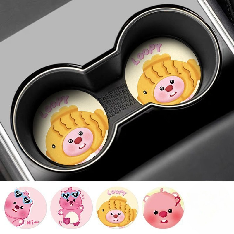 Loopy Creative Cartoon Car Coa - Car Accessories Decoration 评论和价格