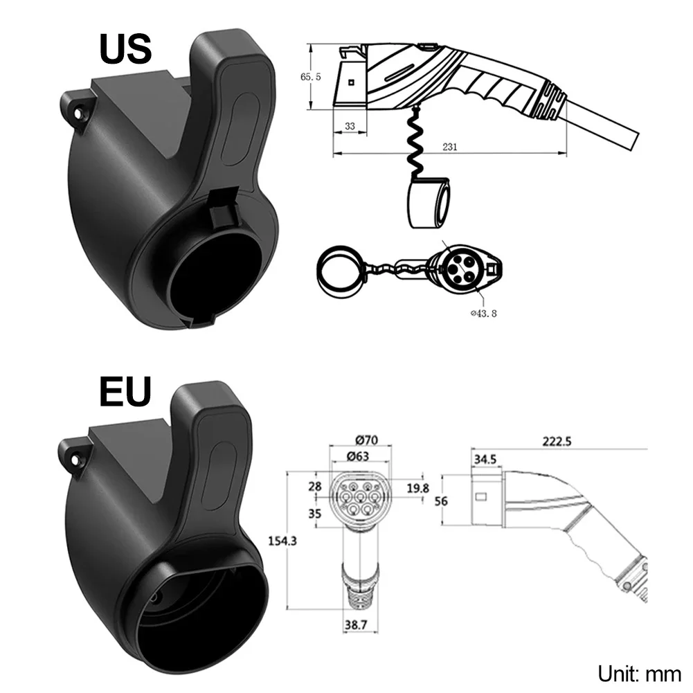 Portable EV Charger Plug Holde - Car Cable Organizer 评论和价格