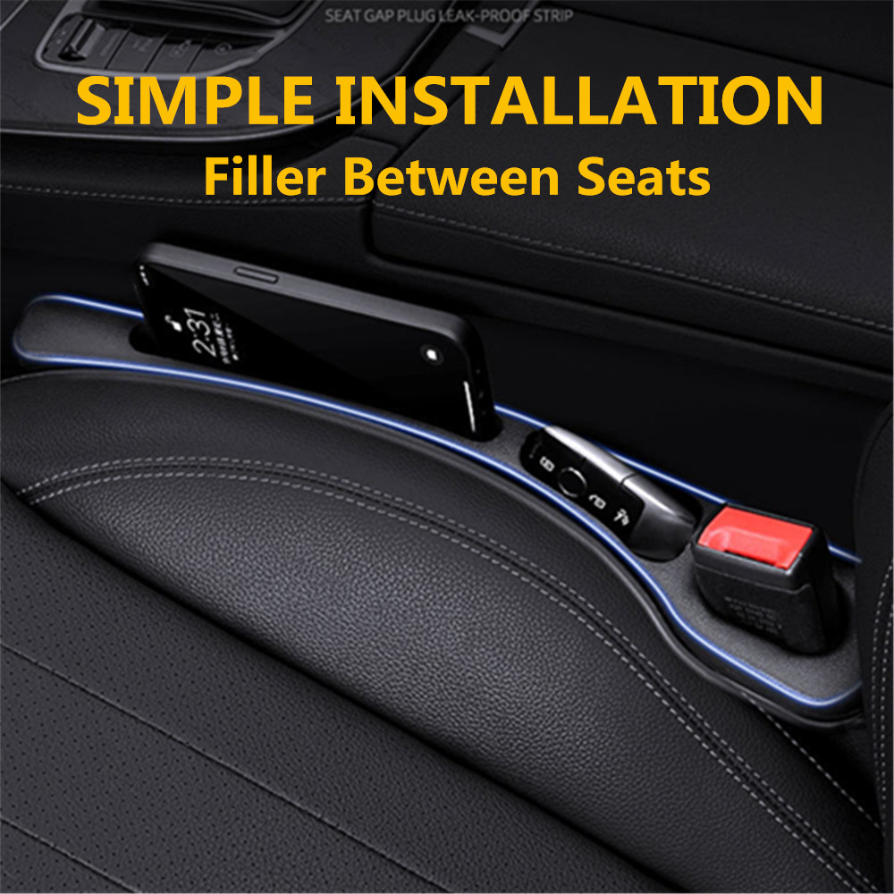 2X Car Seat Gap Filler Between - Car Accessories Essentials 评论和价格
