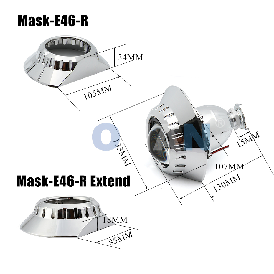 2.5inch Bi Xenon Projector HID - Car Accessories Useful 评论和价格