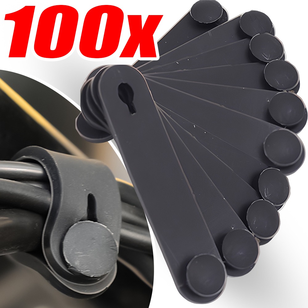 Elastic Rubber Cable Strap Wir - Car Cable Organizer 评论和价格