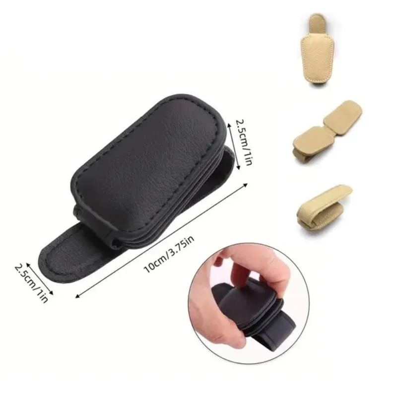 Car Sun Visor Glasses Case Hol - Car Accessories Essentials 评论和价格
