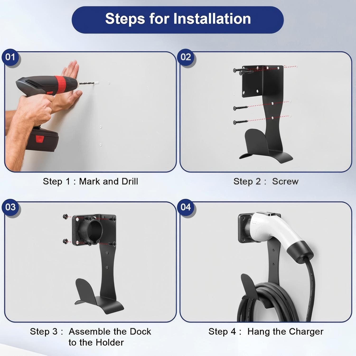 EV Charger – Cable Holder for  - Car Cable Organizer 评论和价格