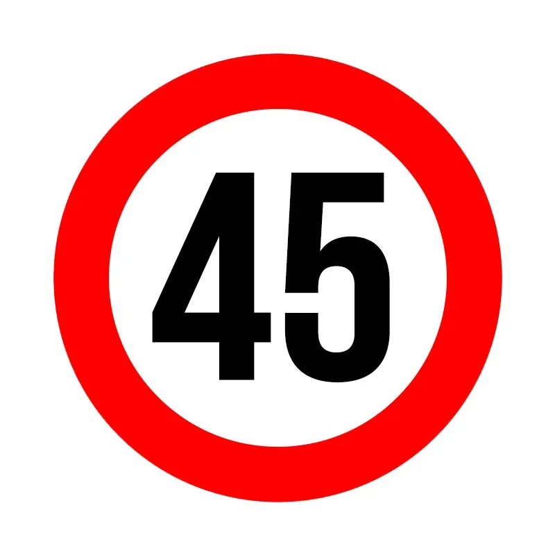 Fashion Creative Speed Limit 4 - Car Accessories Outside 评论和价格