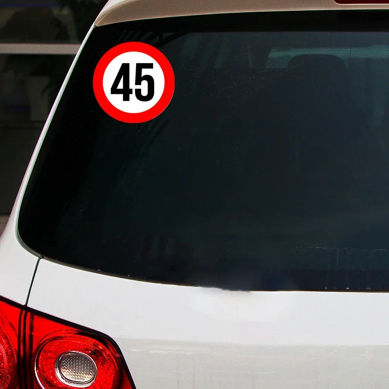 Fashion Creative Speed Limit 4 - Car Accessories Outside 评论和价格