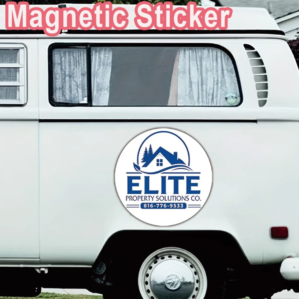 Custom Magnetic Car Sticker Pe - Car Accessories Outside 评论和价格