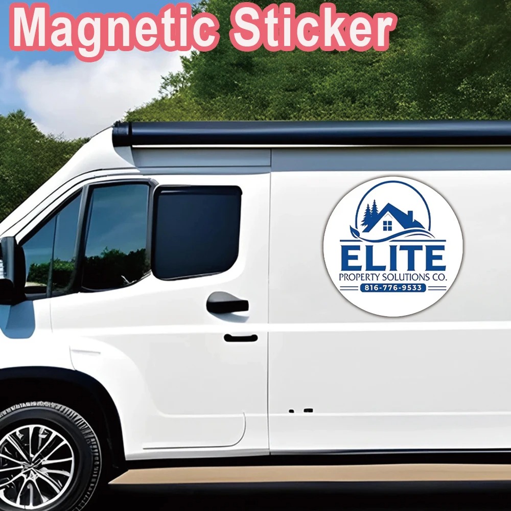 Custom Magnetic Car Sticker Pe - Car Accessories Outside 评论和价格