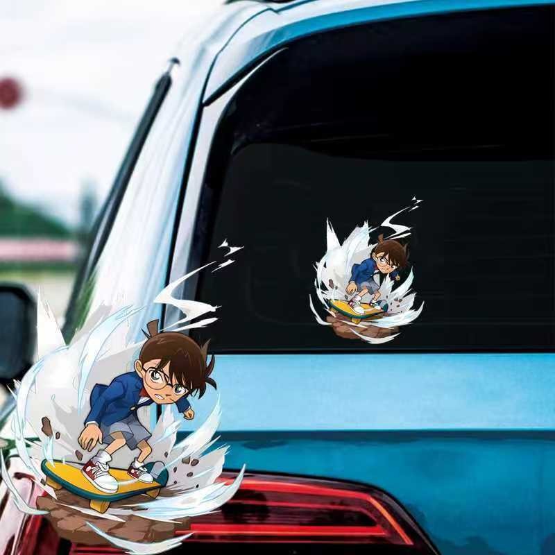 Detective Conan Cartoon Skateb - Car Accessories Decoration 评论和价格