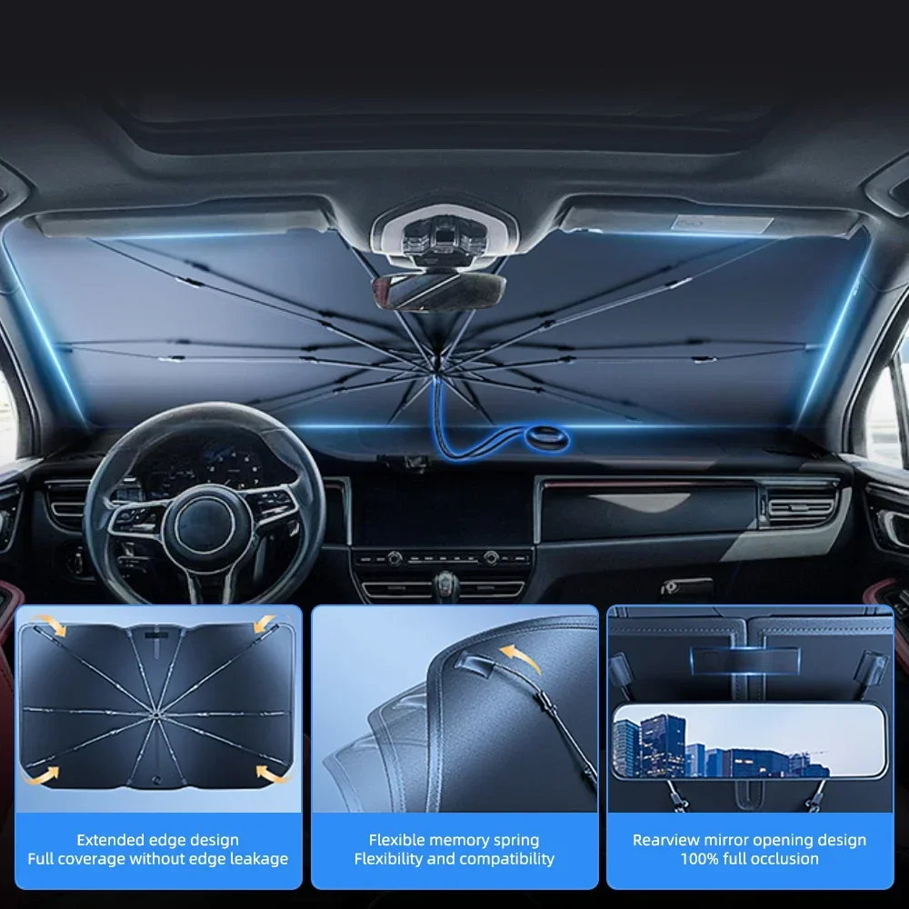 Car Windshield Sunshade Foldab - Windshield Sun Shade 评论和价格