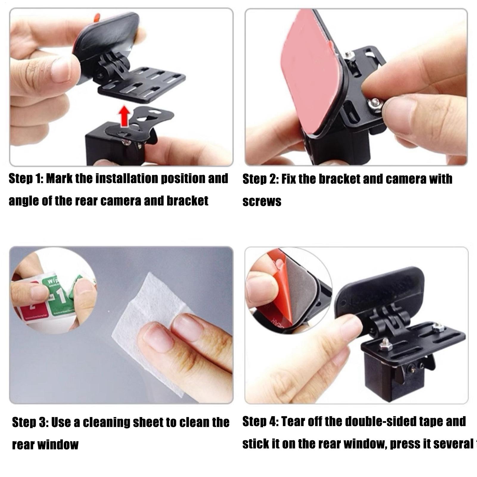 Rear Dash Cam Window Mount Sta - Car Accessories Useful 评论和价格