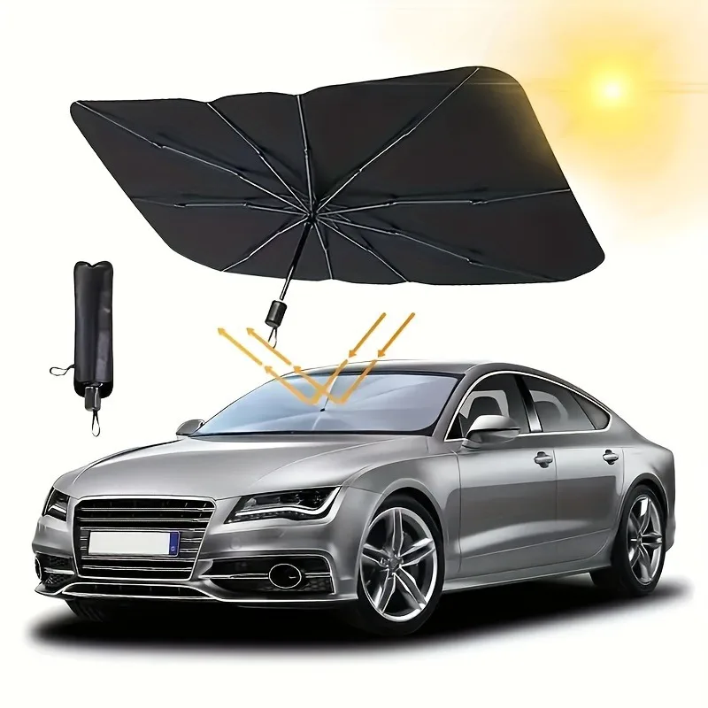 Car Sun Shade Protector Paraso - Windshield Sun Shade 评论和价格