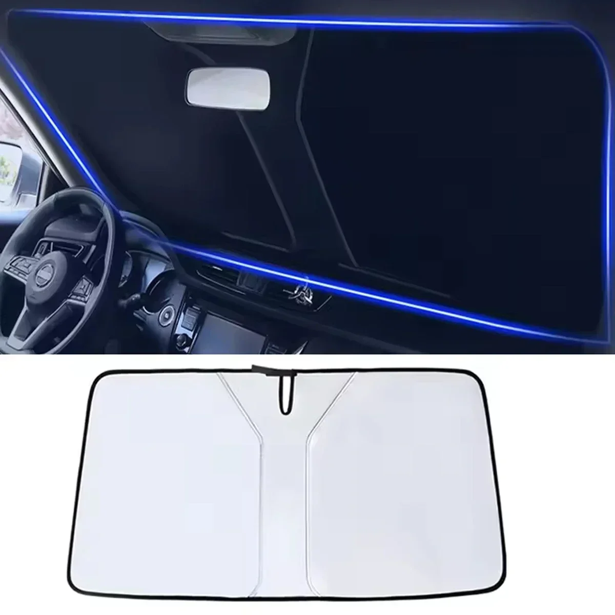 Car Windshield Sun Shade Cover - Car Accessories Outside 评论和价格