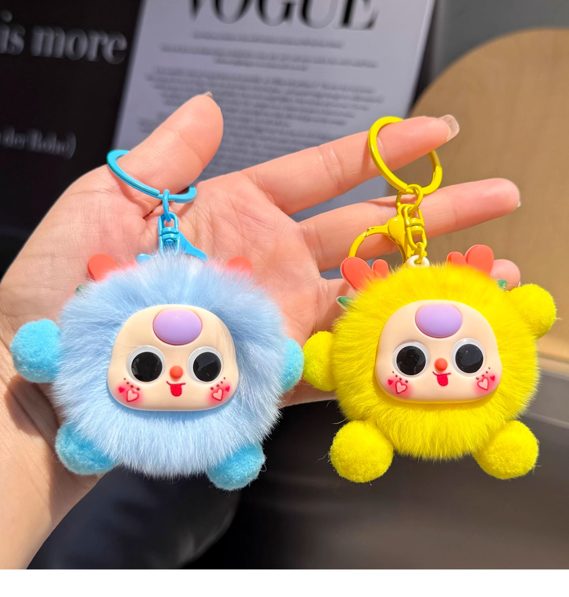 High quality fox fur bag penda - Car Accessories Useful 评论和价格
