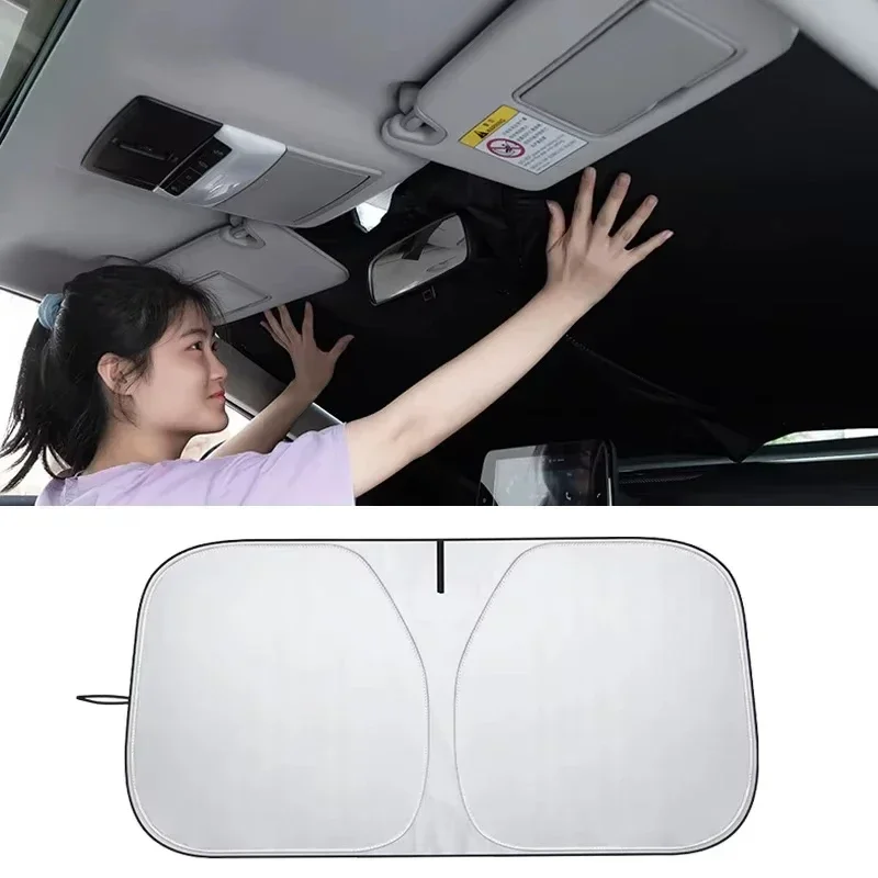 Summer Car Front Window Sunsha - Windshield Sun Shade 评论和价格