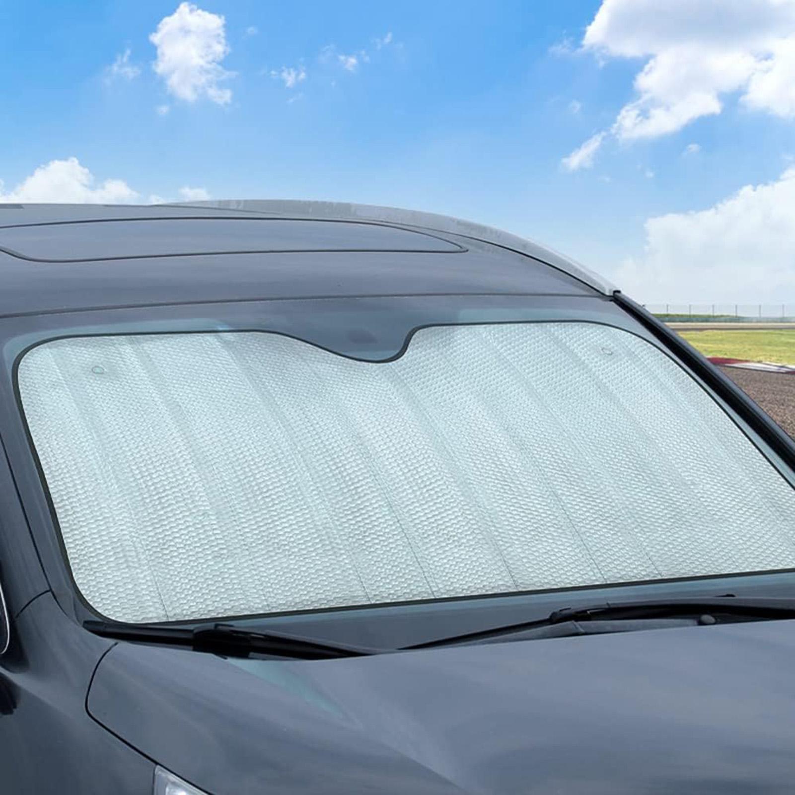 Car Windshield Sun Shade Unive - Windshield Sun Shade 评论和价格